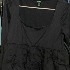 Wild Fable Black Long Sleeve Dress